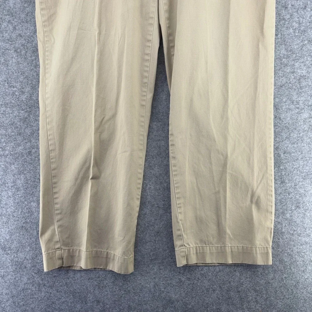 Polo Ralph Lauren Philip Pant Mens 40x30 Tan Khaki Cotton Straight Leg Chinos